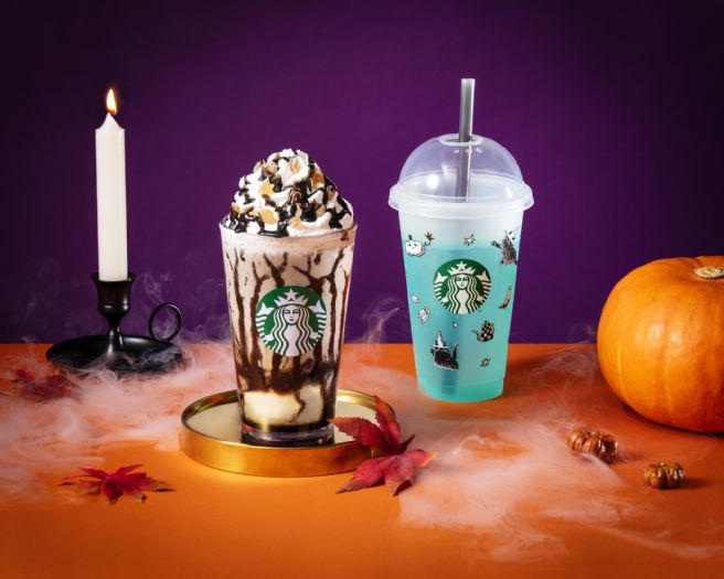 萬聖黑夜甦醒，星巴克限定「夜幕狂想曲星冰樂」驚喜登場！